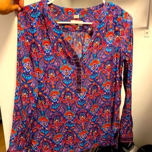 The Loft long sleeve breezy blouse